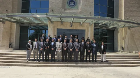 المعهـد القضائـي الأردني يزور بورصة عمان ومؤسسات سوق رأس المال الأردني
