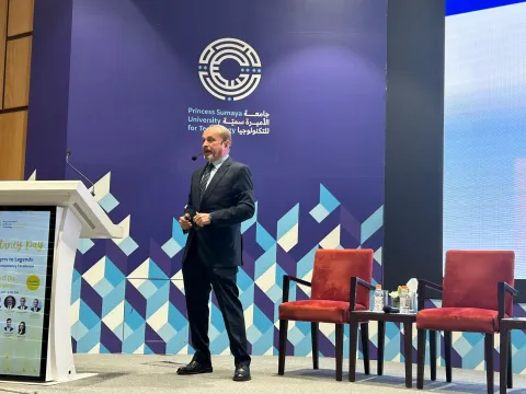 بورصة عمان تشارك في فعاليات  اليوم المحاسبي في جامعة الاميرة سمية للتكنولوجيا 
