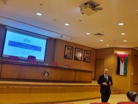 بورصة عمان تستقبل وفداً من المعهـد القضائـي الأردني